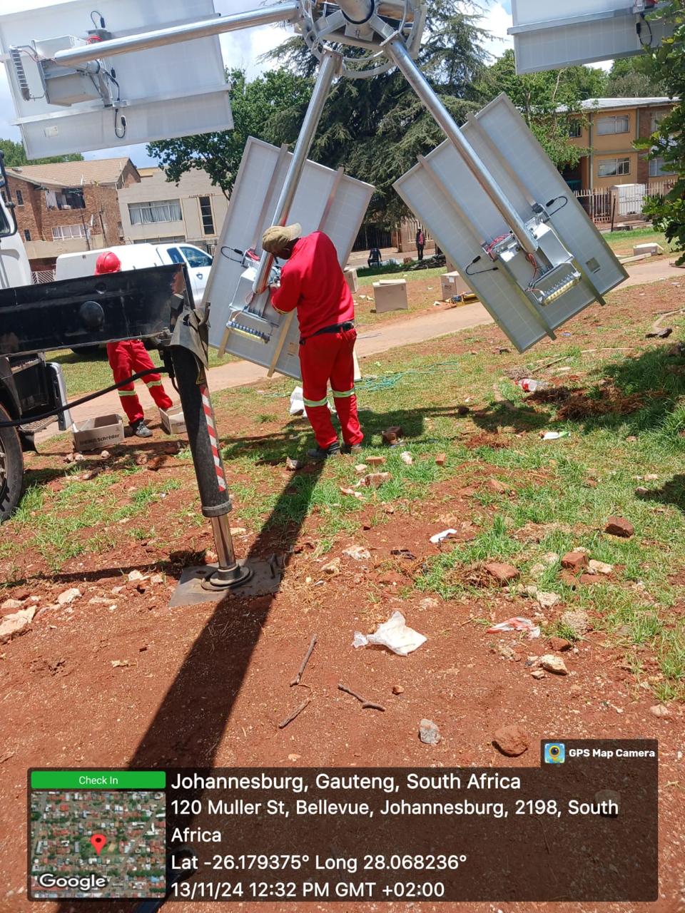 Supply, Installation & Commissioning: Solar Highmasts — Image 2